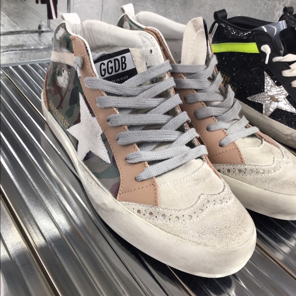 Golden Goose Private Edit Camo Mid Stars ⭐️ 
Sz 37 - Picture 4 of 5